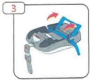 Lux4Kids Tiger - Stabiliser la Base Isofix avec le système de ceinture - 3