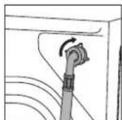 INDESIT W 104 T (BE) - Die Gummidichtung. - 1