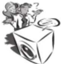 INDESIT W 104 T (BE) - The washing machine continuously fills and drains water. - 1