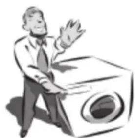 INDESIT W 104 T (BE) - Programmaknop - 1