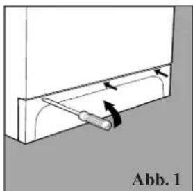 INDESIT W 104 T (BE) - Bei Bedarf kontrollieren Sie die Pumpe und den Gummischlauch. - 1