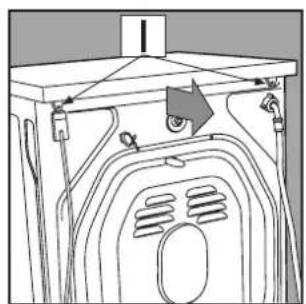 INDESIT W 104 T (BE) - How to change the power supply cable - 1