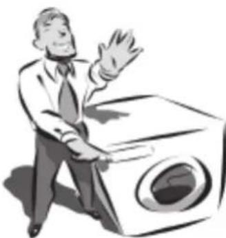 INDESIT W 104 T (BE) - Programme selector knob - 1