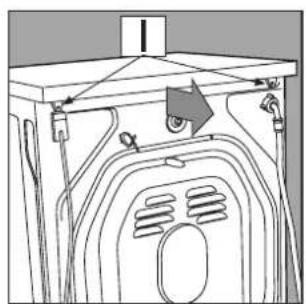 INDESIT W 104 T (BE) - Het verwangen van de voedingskabel - 1