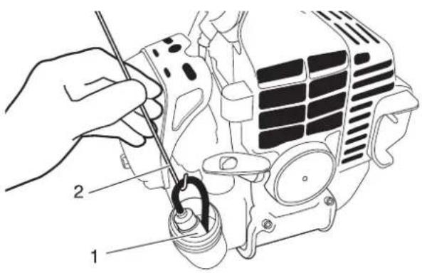 Shindaiwa T243XS - Manutenzione dopo 50 ore - 3
