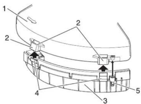 Shindaiwa T243XS - Compressivo protezione dell'accessorio di taglio - 2