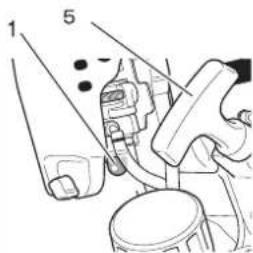 Shindaiwa T243XS - Avviamento di un motore a freddo - 3