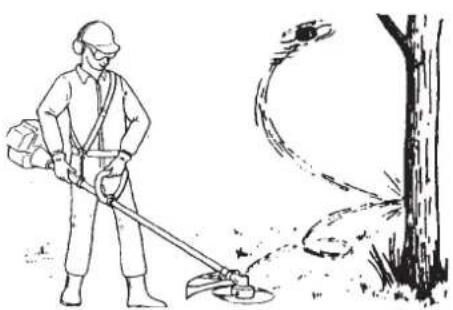 Shindaiwa T243XS - Précautions à respecter lors de l'utilisation de l'appareil - 3