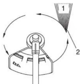Shindaiwa T243XS - The basic cutting actions - 5