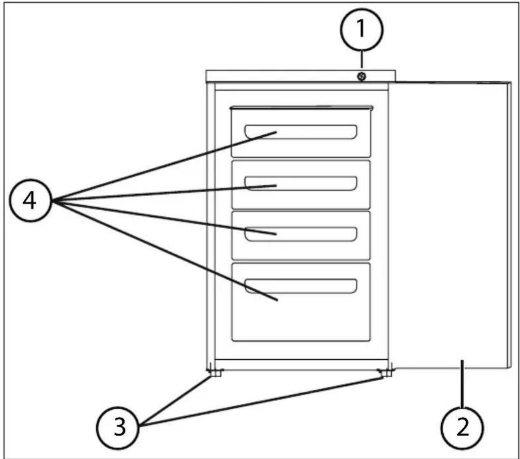 MEDION MD 37072 - Overzicht van het apparaat - 1
