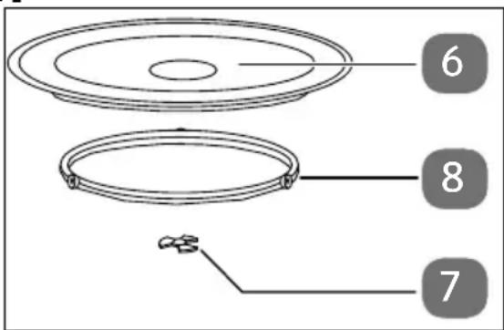 MEDION MD 18691 - Inserimento degli accessori - 1