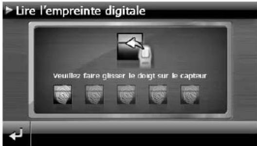 MEDION GoPal P4440 M20 - Stocker une empreinte digitale - 4