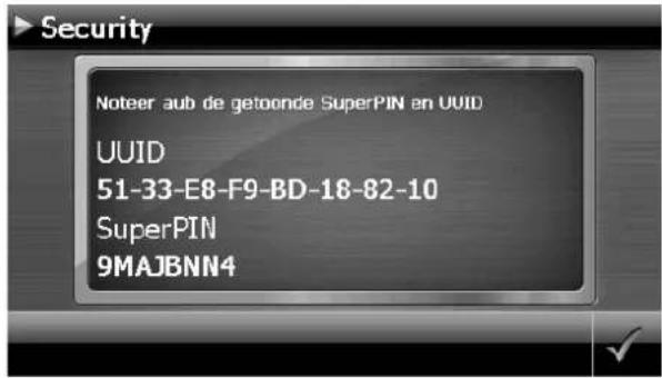 MEDION GoPal P4440 M20 - SuperPIN en UUID - 1