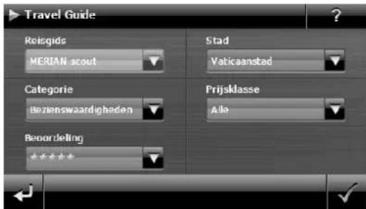 MEDION GoPal P4440 M20 - Overzicht van het hoofdschemm - 1
