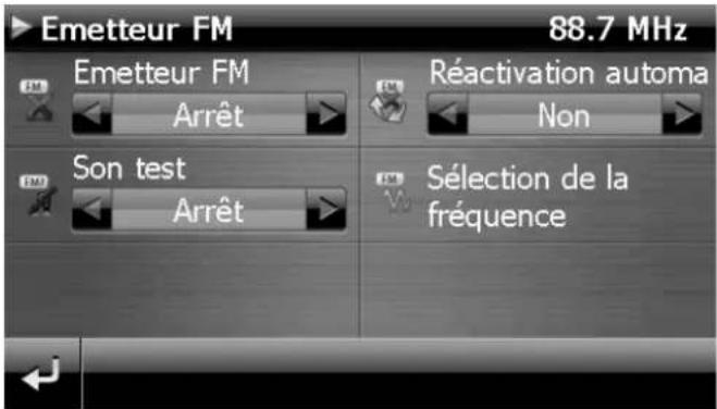 MEDION GoPal P4440 M20 - Présentation de l'écran principal - 1