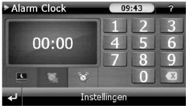 MEDION GoPal P4440 M20 - Overzicht van het hoofdschemm - 1