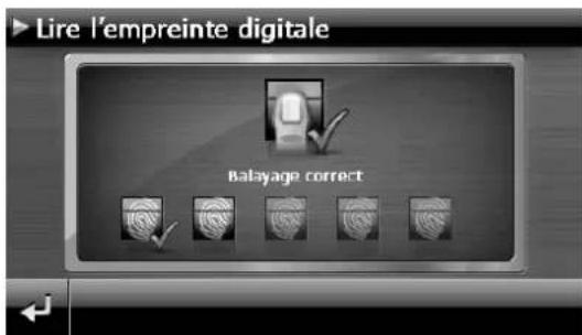 MEDION GoPal P4440 M20 - Stocker une empreinte digitale - 5