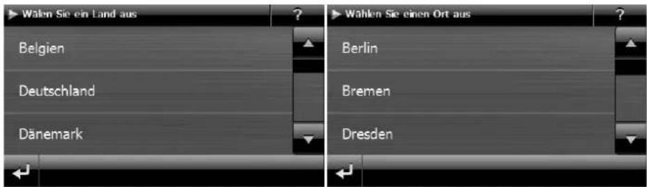 MEDION GoPal P4440 M20 - Übersicht des Hauptbildschirms - 2