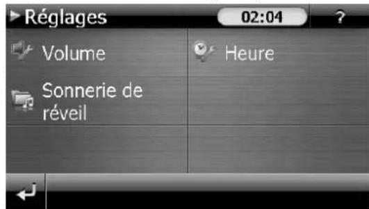 MEDION GoPal P4440 M20 - Réglage de l'heure du système - 1