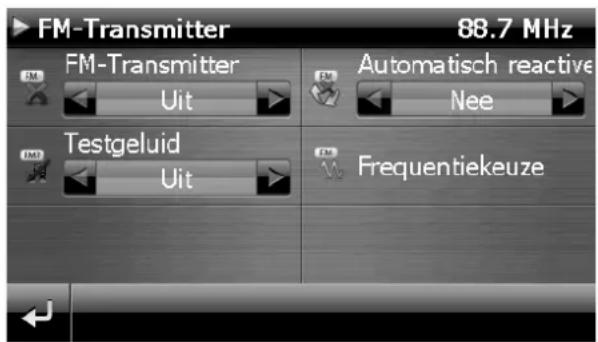 MEDION GoPal P4440 M20 - Overzicht van het hoofdschemm - 1