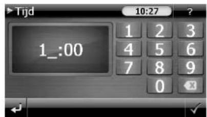 MEDION GoPal P4440 M20 - Instellen van de systeemtijd - 3