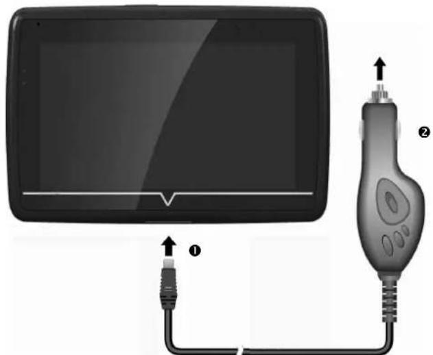 MEDION GoPal P4440 M20 - Autoadapter - 1