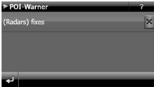 MEDION GoPal P4440 M20 - Informations relatives à la surveillance du trafic - 4
