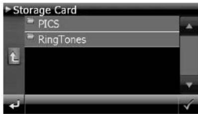 MEDION GoPal P4440 M20 - Sélection d'une sonnerie - 4