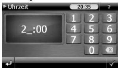 MEDION GoPal P4440 M20 - Einstellen der Systemzeit - 3