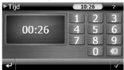 MEDION GoPal P4440 M20 - Instellen van de systeemtijd - 2