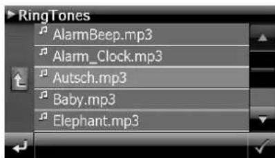 MEDION GoPal P4440 M20 - Keuze van een welktoon - 4