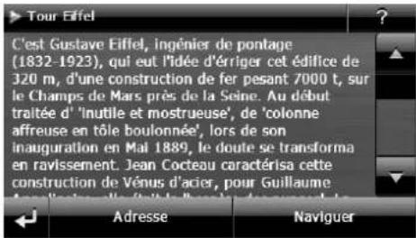 MEDION GoPal P4440 M20 - Présentation de l'écran principal - 3