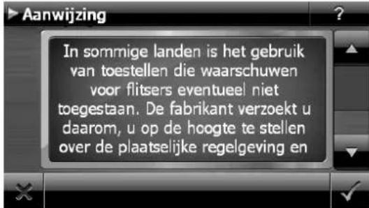 MEDION GoPal P4440 M20 - Informatie over verkeerscontroles - 1