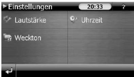 MEDION GoPal P4440 M20 - Einstellen der Systemzeit - 1