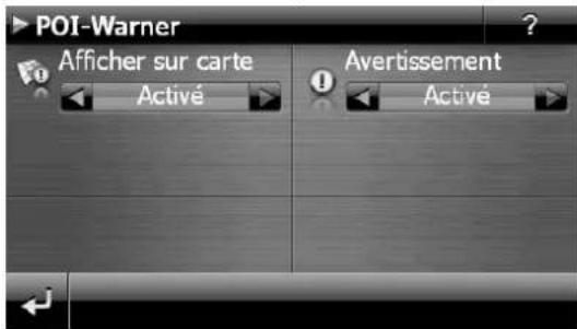 MEDION GoPal P4440 M20 - Informations relatives à la surveillance du trafic - 5