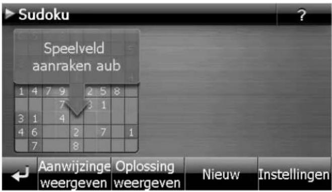 MEDION GoPal P4440 M20 - Overzicht van het hoofdschemm - 1