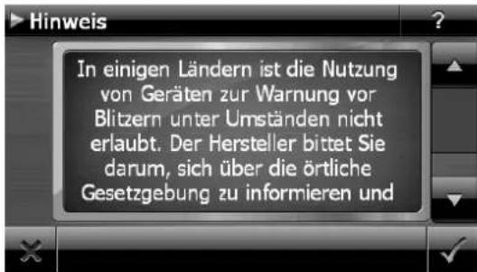 MEDION GoPal P4440 M20 - Informationen zur Verkehrssüberwachung - 1