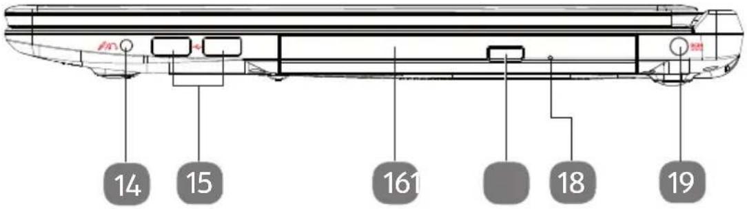 MEDION Akoya E6432 - Côté droit - 1