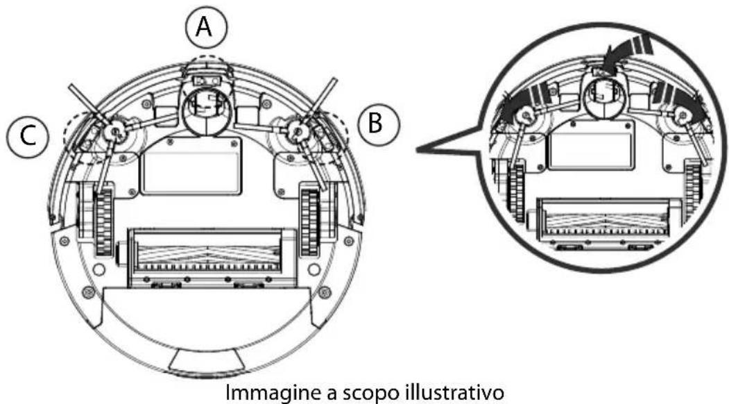 MEDION MD 18318 - Sensori sul robot aspirapolvere - 1