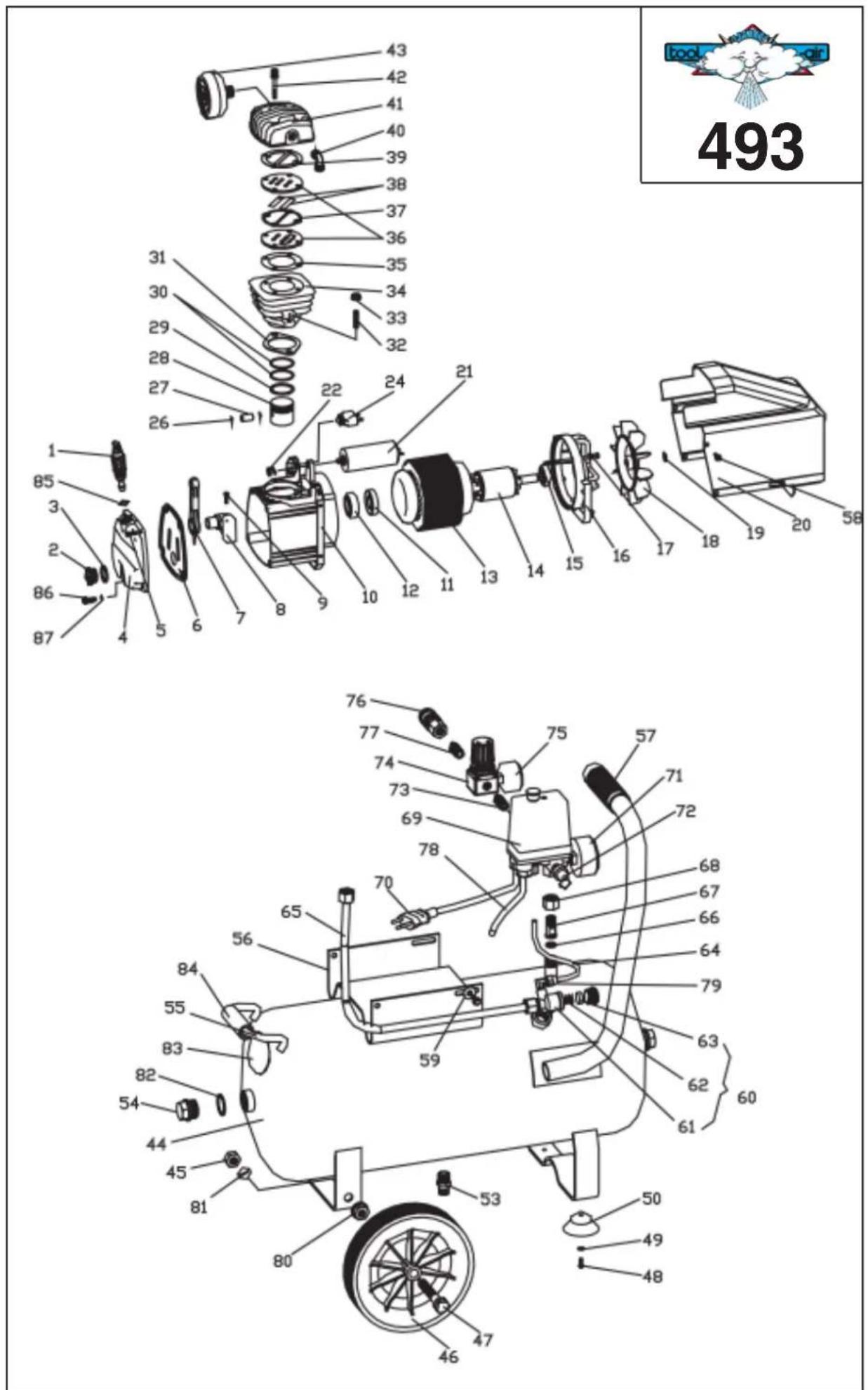 Tool Air 493 - Fehlersuche - 1