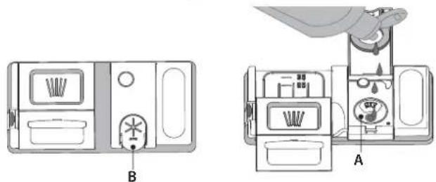 WHIRLPOOL WSBO 3O34 PF X - UMPLEREA DOZATORULUI PENTRU AGENT DE CLĂTIRE - 1