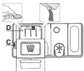 WHIRLPOOL WSBO 3O34 PF X - ΠΛΗΡΩΣΗ ΤΟΥ ΔΟΧΕΙΟΥ ΑΠΟΡΡΥΠΑΝΤΙΚΟΥ - 1