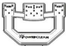 WHIRLPOOL WSBO 3O34 PF X - POWER CLEAN® FUNKCIJA APAKŠEJÄ STATIVÄ - 1