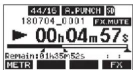 TASCAM Model 24 - Rehearsing punching in and out - 1