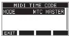 TASCAM Model 24 - Réglage du fonctionnement du time code MIDI - 1