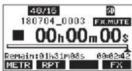 TASCAM Model 24 - Procedures d'utilisation du menu - 1