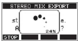 TASCAM Model 24 - Stereo mix export function - 3