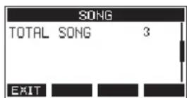 TASCAM Model 24 - SONG Screen - 1