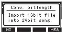 TASCAM Model 24 - Importing tracks - 2