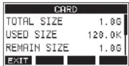 TASCAM Model 24 - Viewing information - 1